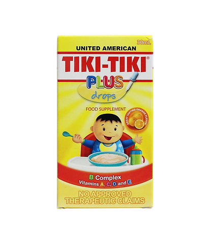 Tiki Tiki Plus Drops (For 0-2 years old) - 30ml