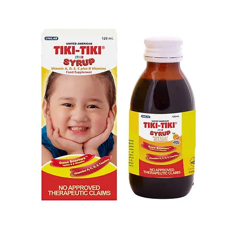 Tiki Tiki Star Syrup (1-12 years old) - 120ml