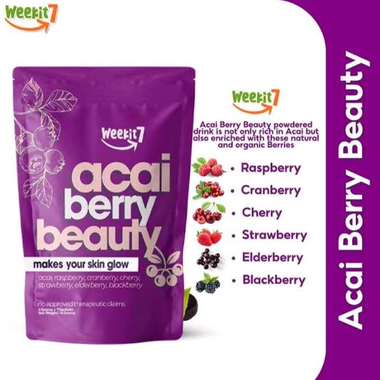 Weekit7 Acai Berry Beauty Juice (7 sachets)
