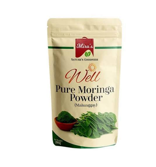 MIRA'S NATURE'S GOODNESS Pure Moringa (Malunggay Powder) Powder 100g