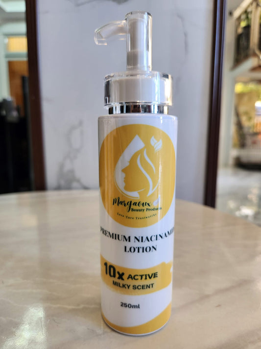 Margaoux Premium Niacinamide Lotion 10x Active Whitening - Milky Scent 250ml