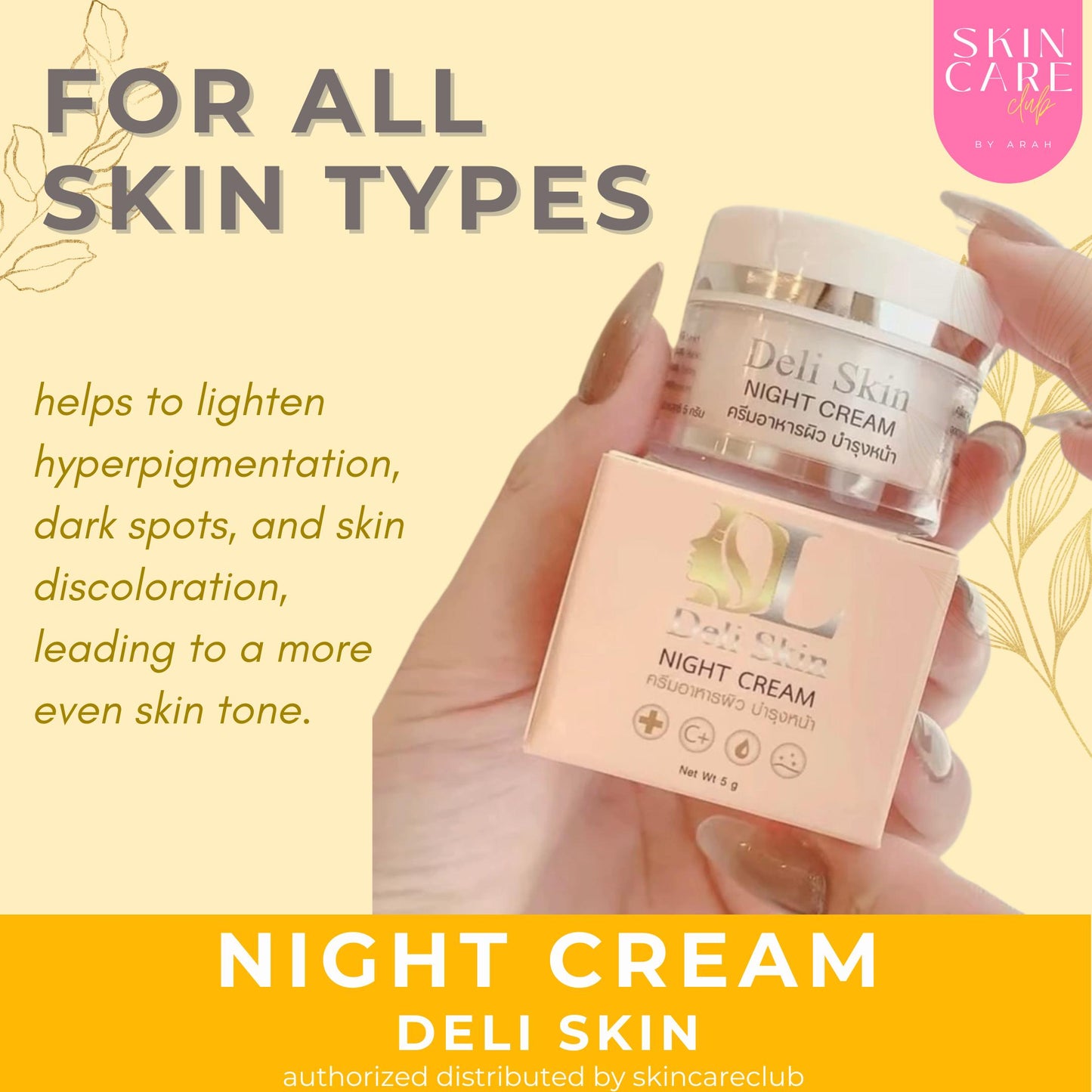 Deli Skin Night Cream | 5g