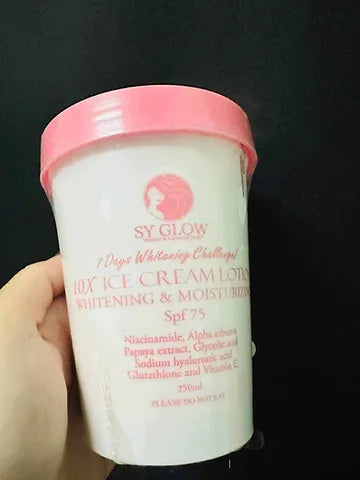 SY Glow Ice Cream Lotion - 250ml Perth Affordable Beauties PTY LTD SY Glow Ice Cream Lotion - 250ml Perth Affordable Beauties PTY LTD