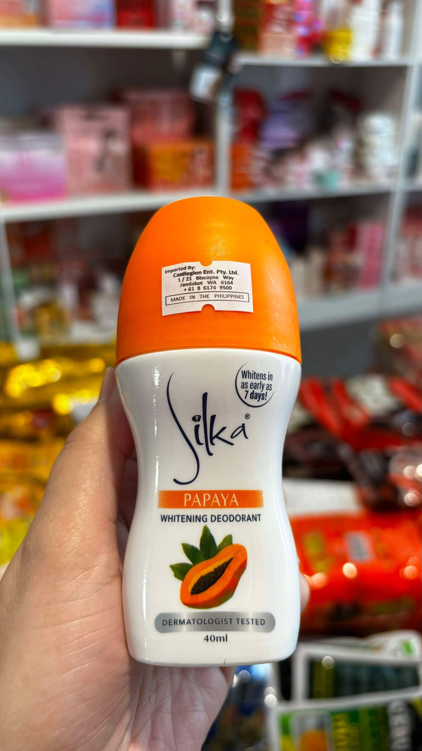 SILKA PAPAYA Whitening Deodorant 40ml