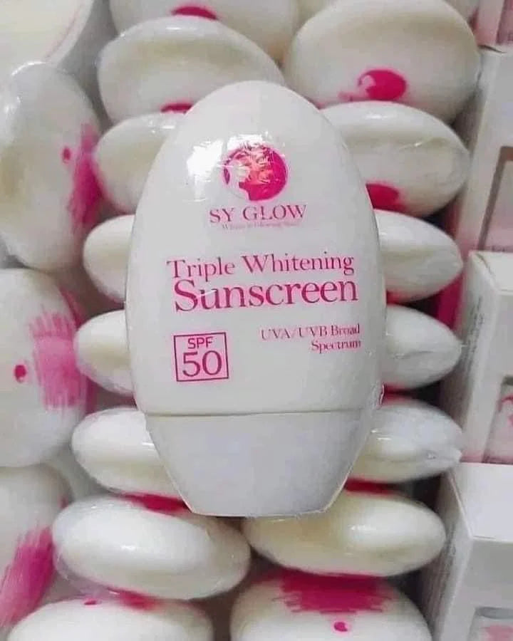 SY Glow Triple Whitening Sunscreen SPF50 - 50mL