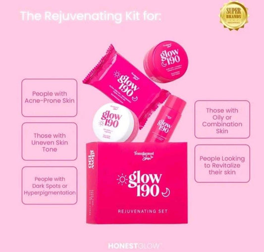 Honest Glow Transformed Skin Glow 190 Rejuvenating Set