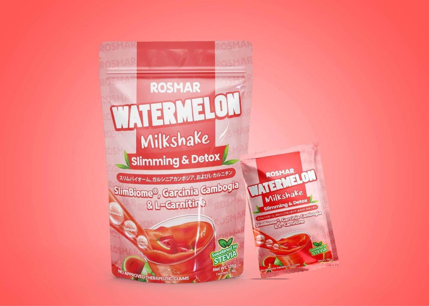 Rosmar Watermelon Milkshake Slimming and Detox DRINK