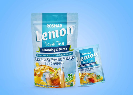 Rosmar Lemon Iced Tea Slimming and Detox DRINK