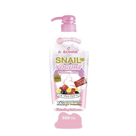 ABonne Snail Yogurt Whitening Lotion 500ml