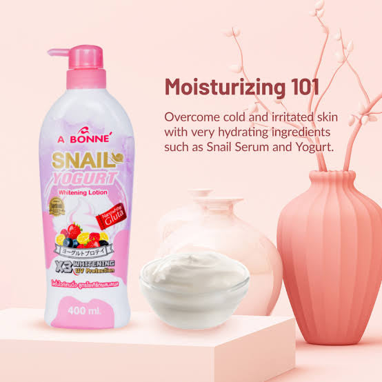 ABonne Snail Yogurt Whitening Lotion 500ml