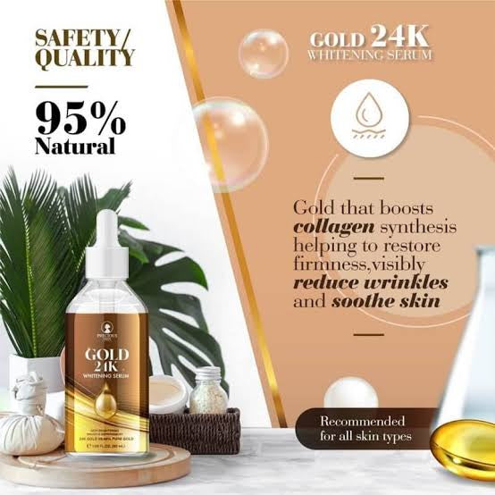 Precious Skin Thailand Gold 24K Whitening Serum - 50ml