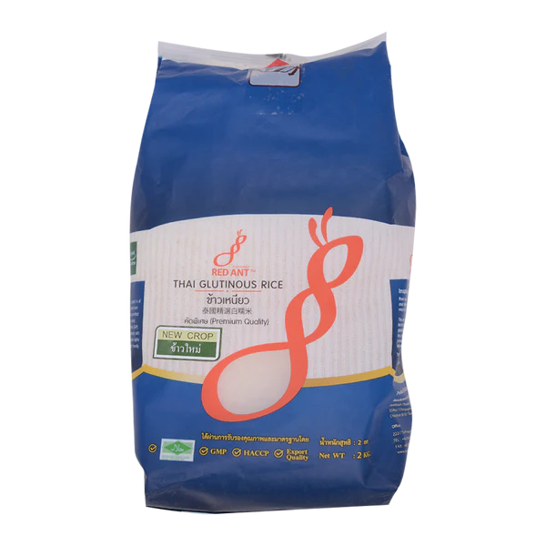 RED ANT WHITE GLUTINOUS RICE 2kg