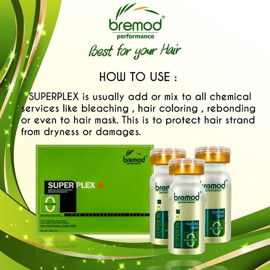 Bremod Superplex 10ml For reducing Damage Hair