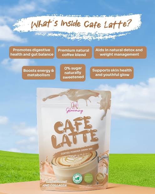 Glowming Cafe Latte by Cris Cosmetics (CC GLAM) 20g x 10 Sachets