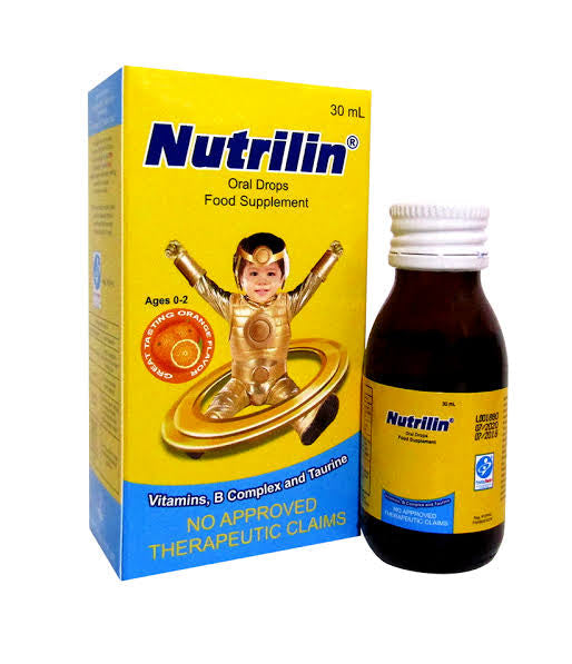 NUTRILIN Vitamins B-Complex and Taurine Drops 30mL
