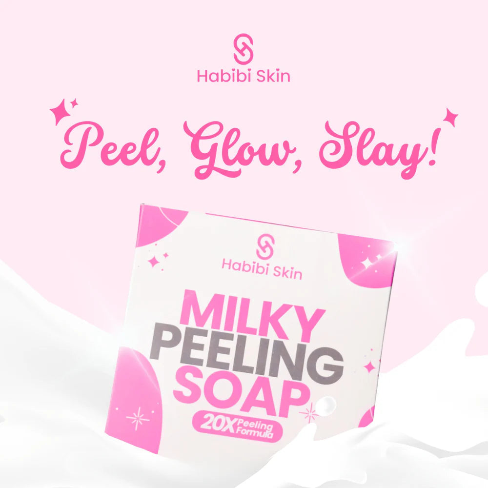 Habibi Milky Peeling Soap Per Pack - of 20s (50gx20pcs)
