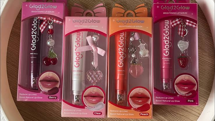 Glad2Glow Brightening Charm Lip Serum 04 Pearl Sparkle (CLEAR)
