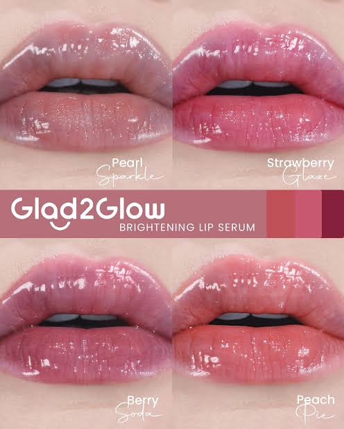 Glad2Glow Brightening Charm Lip Serum 04 Pearl Sparkle (CLEAR)