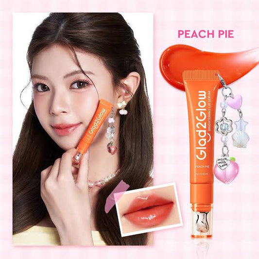 Glad2Glow Brightening Charm Lip Serum 02 PEACH PIE