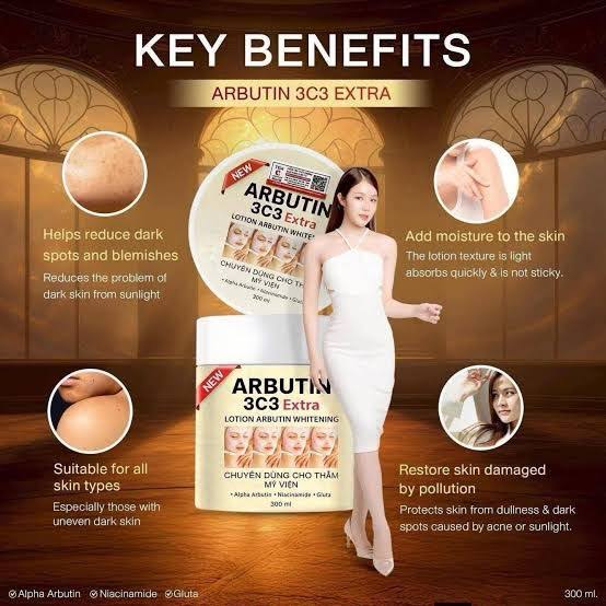 Arbutin 3C3 - Extra Whitening Lotion