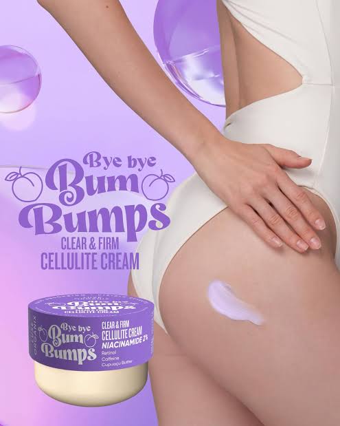 LUXE ORGANIX Bye Bye Bum Bumps Clear & Firm Cellulite Cream 230g