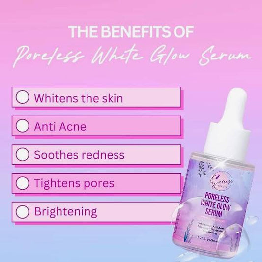 Sereese Poreless White Glow Serum 30ml - HALF PRICE SALE‼️ NOVEMBER 2025 EXPIRY‼️
