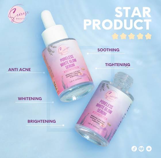 Sereese Poreless White Glow Serum 30ml - SALE‼️ NOVEMBER 2025 EXPIRY‼️