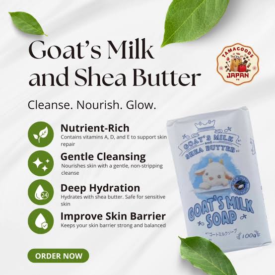 JAPAN 🇯🇵 GOATS MILK SOAP 90g