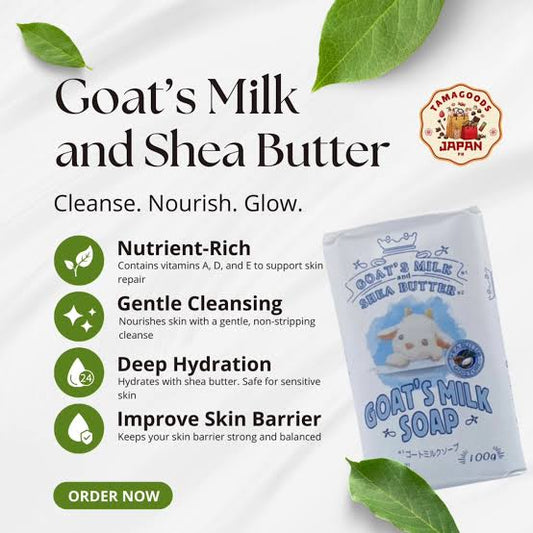 JAPAN 🇯🇵 GOATS MILK SOAP 90g
