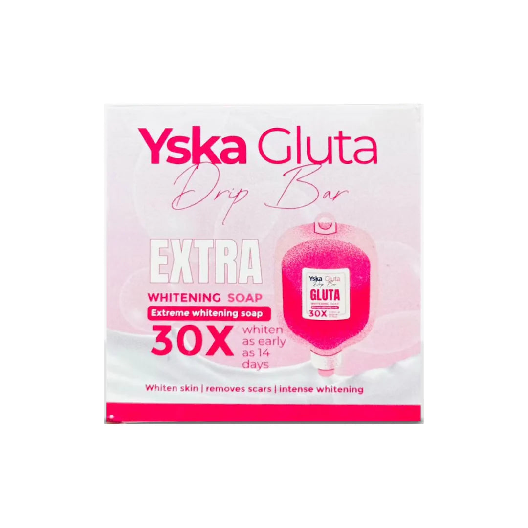 YSKA Gluta Drip Bar 30x Extreme Whitening Soap 70g