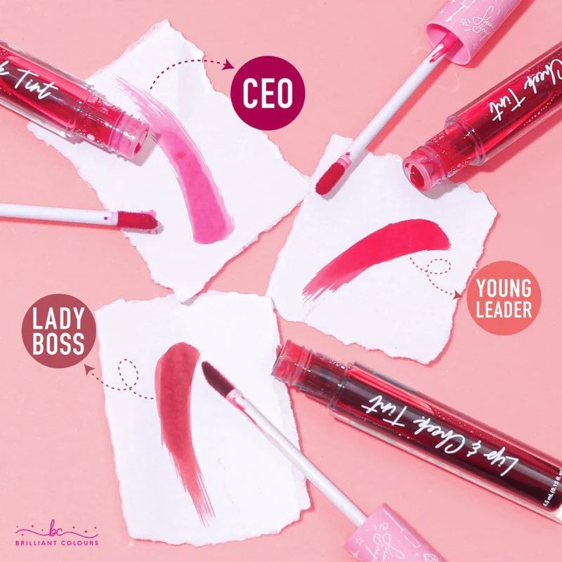 Brilliant Colours Lip And Cheek Tint (YOUNG LEADER)