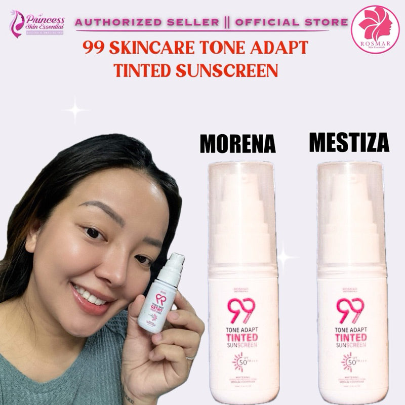 ROSMAR 99 Tone Adapt Sunscreen - MORENA - SPF50 - 30ml