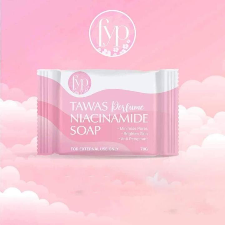 FYP TAWAS PERFUME NIACINAMIDE SOAP 70g