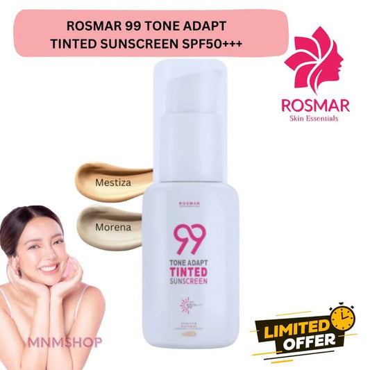 ROSMAR 99 Tone Adapt Sunscreen - MORENA - SPF50 - 30ml