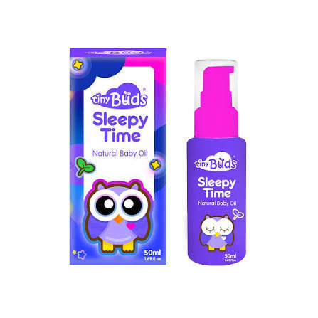 Tiny Buds Sleepy Time Natural Lavender Baby Oil (50ml)