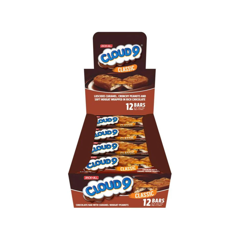 Cloud 9 Chocolate Classic - 12 bars x 28g