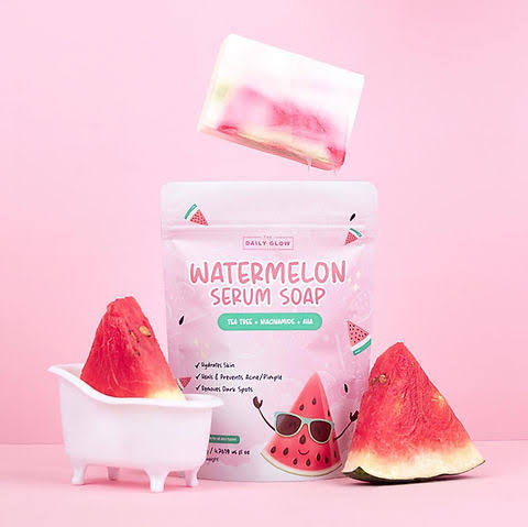 The Daily Glow Essentials Watermelon Serum Soap - 135g