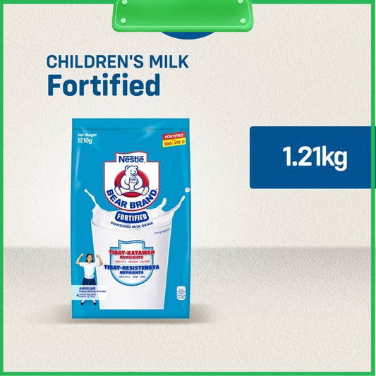 BEAR BRAND Fortified Powdered Milk Drink 1.210KG