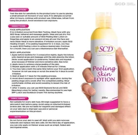 SCD Peeling Skin Lotion 100ml