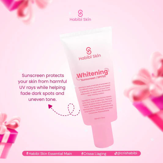 Habibi Skin Whitening Sunscreen SPF50