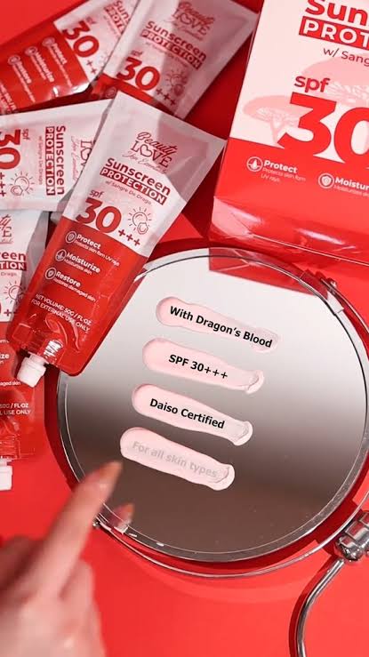 Beauty Love Sun Protection With Sangre De Drago SPF30+++ 50g
