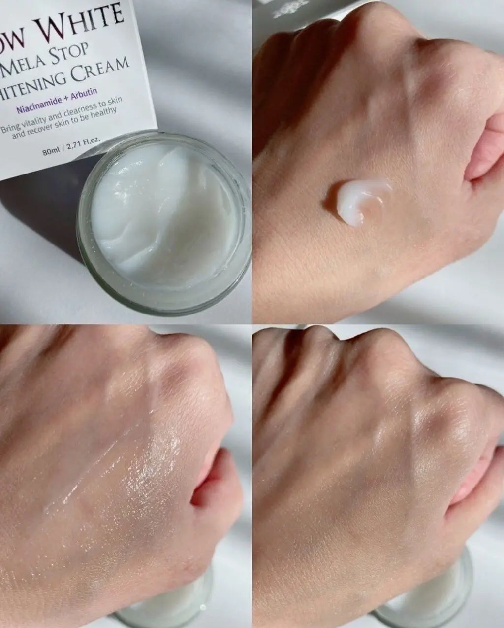 BEAUTY RECIPE Snow White Melastop Whitening Cream 80ml