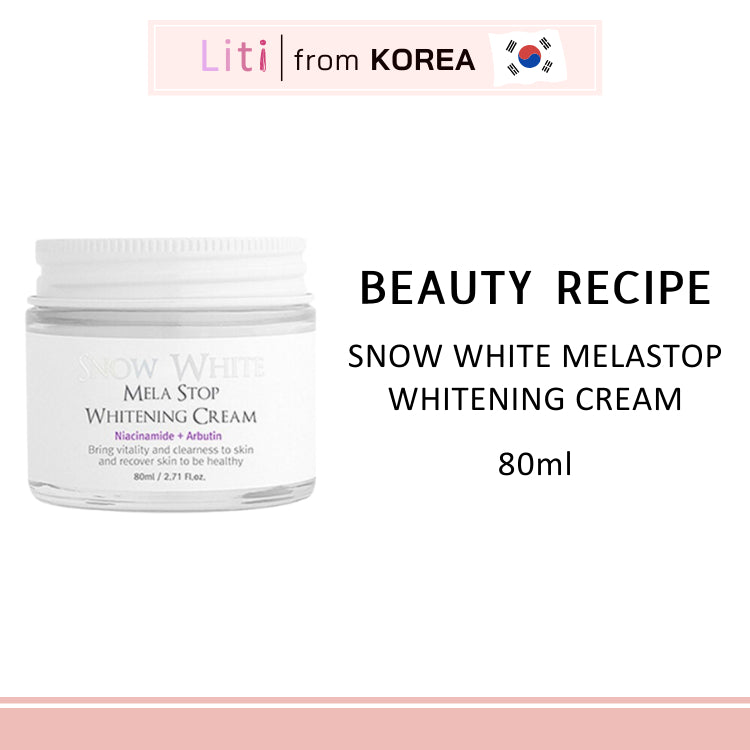 BEAUTY RECIPE Snow White Melastop Whitening Cream 80ml
