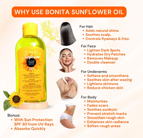 Bonita Sunflower Oil - 100ml