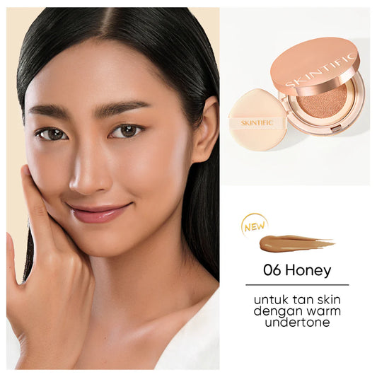 SKINTIFIC Cover All Perfect Cushion  - 06 HONEY