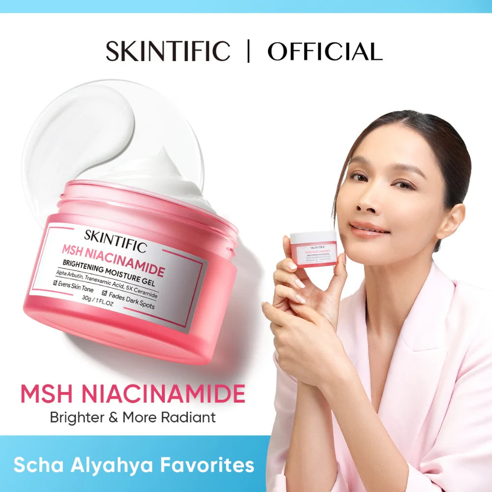 SKINTIFIC MSH Niacinamide Brightening Glowing Moisture Gel 6G