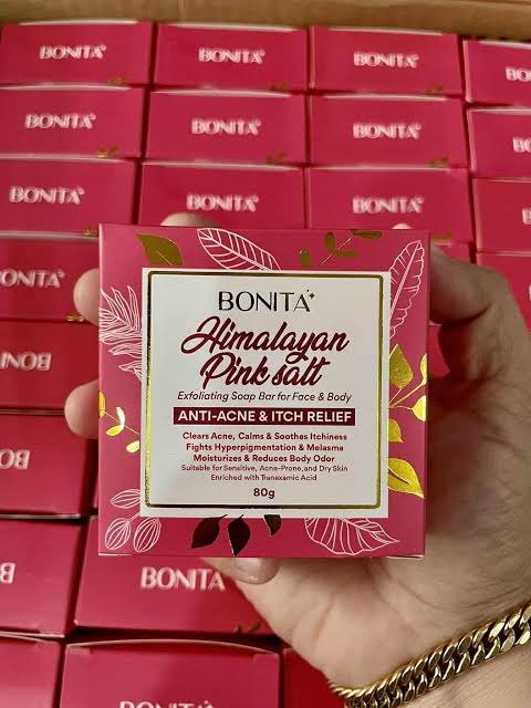 BONITA Himalayan Pink Salt Soap 80g