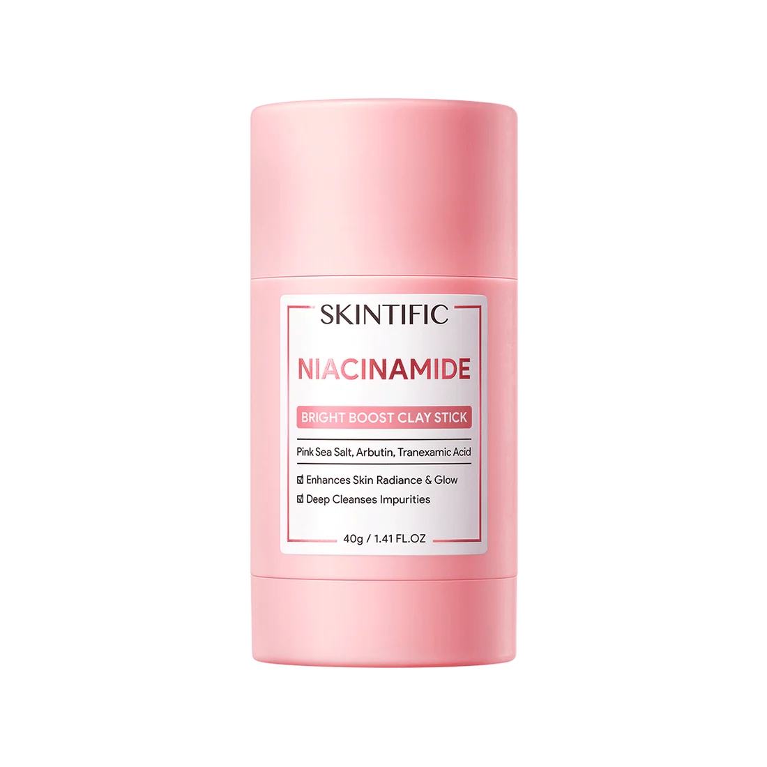 SKINTIFIC Niacinamide Bright Boost Clay Stick