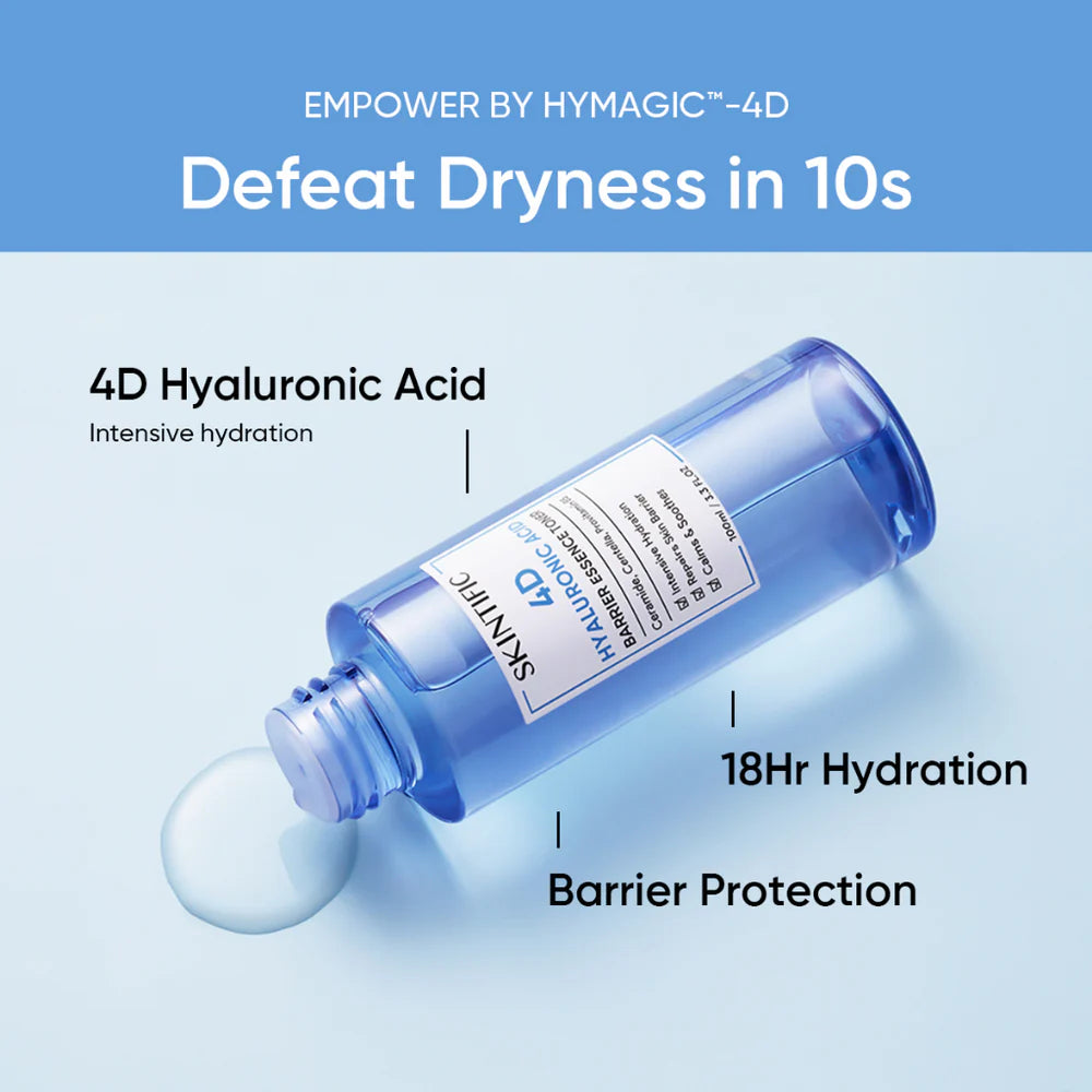 SKINTIFIC 4D Hyaluronic Acid Barrier Essence Toner 100ML