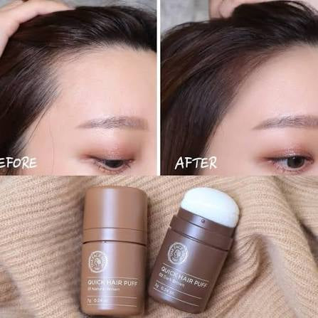 THE FACE SHOP Quick Hair Puff - DARK BROWN